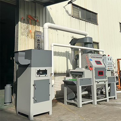 鑫百通XBT600-8A鉸龍款輸送式自動(dòng)噴砂機(jī)